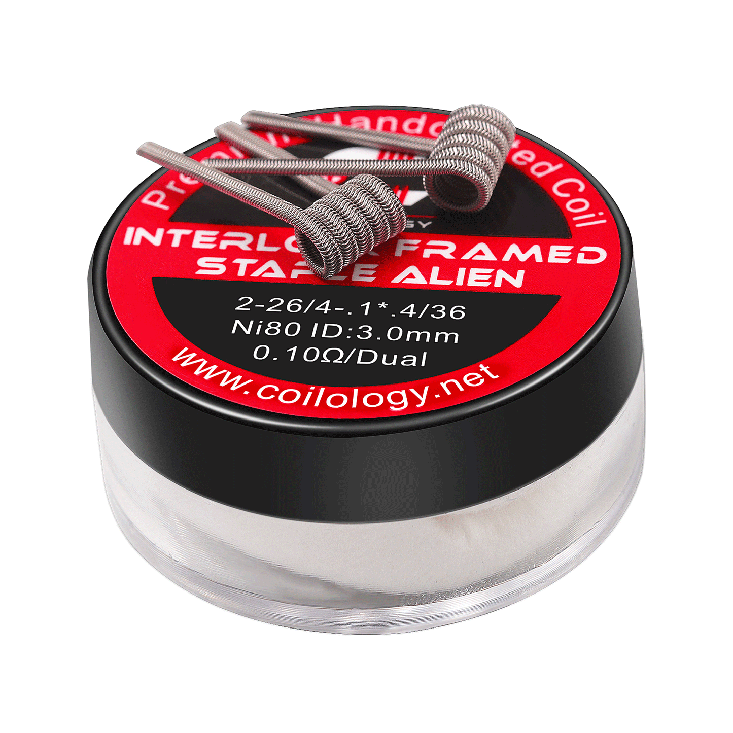 Handcrafted Interlock Framed Staple Alien
