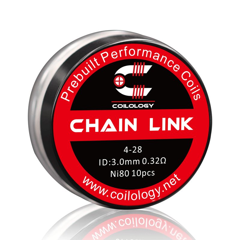 Chain link prebuilt coil 10pcs/box