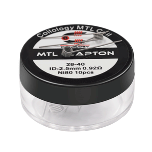 MTL Clapton coils for RTA pod & starter kits