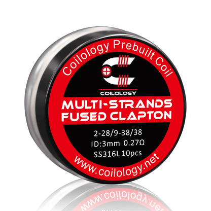 Multi-Strands Fused Clapton Prebuilt Coils 10pcs/box