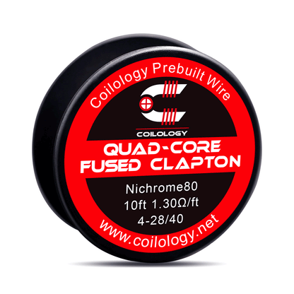 Quad-core Fused Clapton Spool Wire 10ft