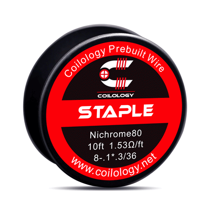 Staple Prebuilt Spool Wire 10ft