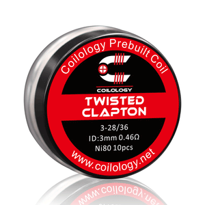 Twisted Clapton Prebuilt Coils 10pcs/box
